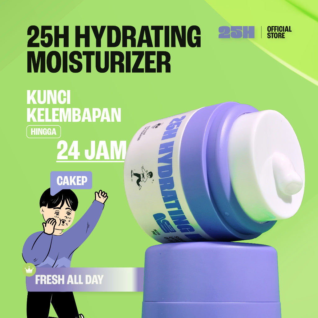 25H Hydrating Moisturizer - Melembabkan hingga 24 jam + 1 Confidence!