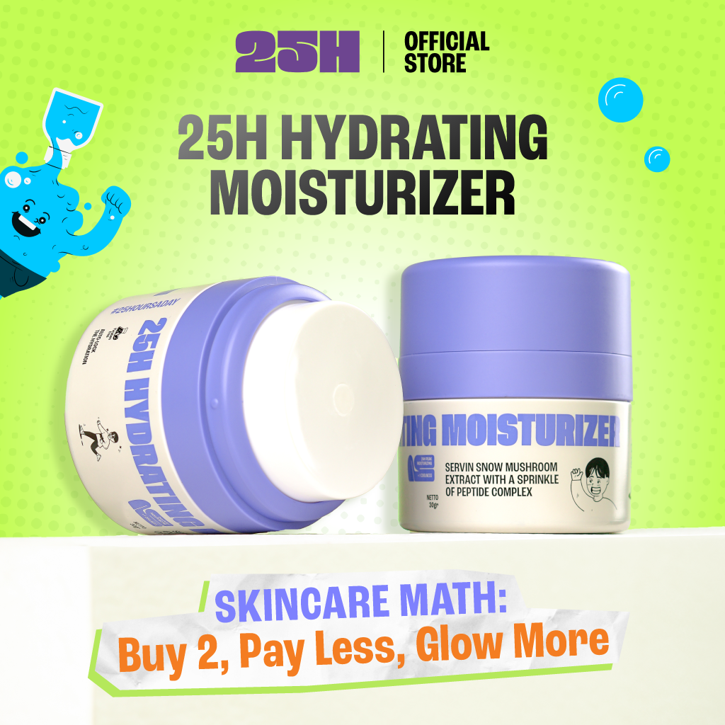 (Bundling) 25H Hydrating Moisturizer - Melembabkan hingga 24 jam