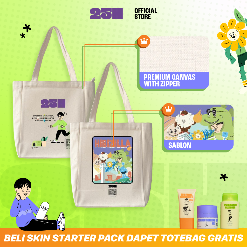 25H Hibi with Friends Totebag