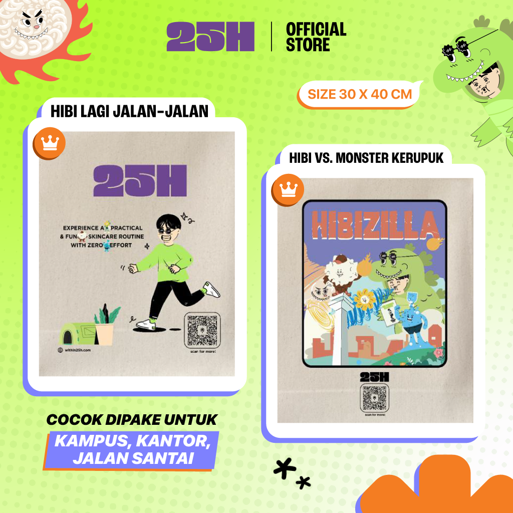 25H Hibi with Friends Totebag