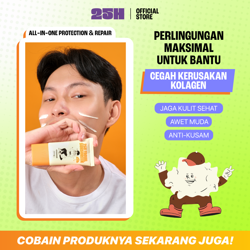 25H Facial Sunscreen - Si Paling Proteksi