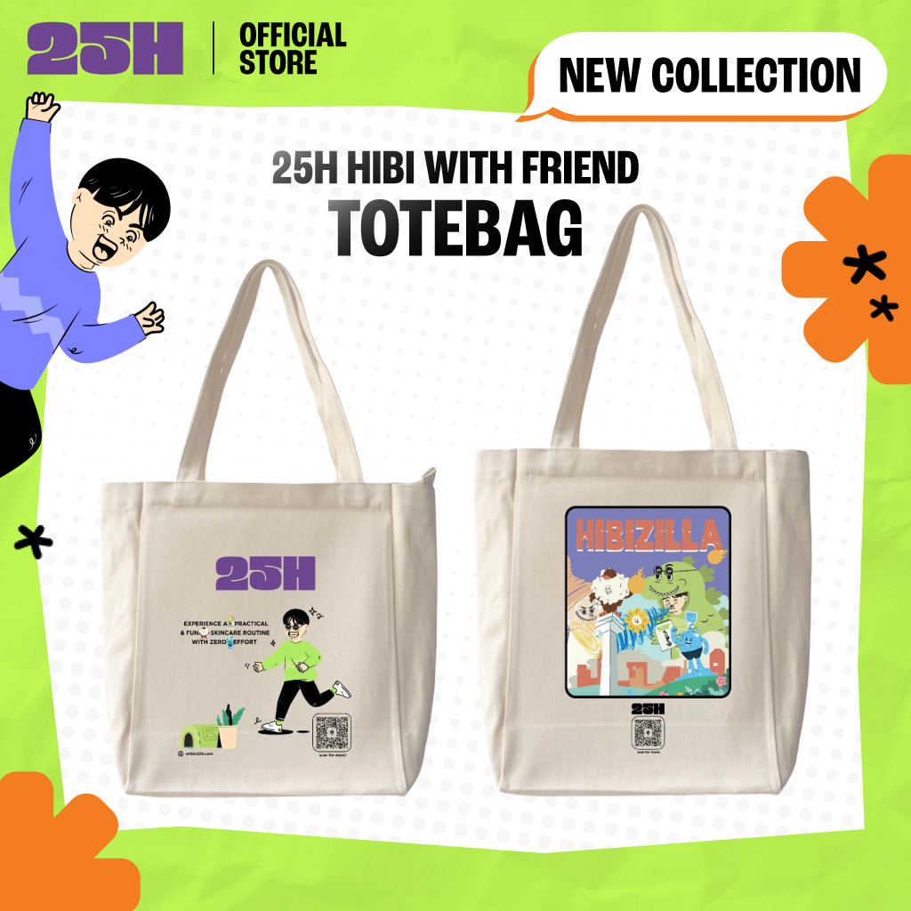 25H Hibi with Friends Totebag