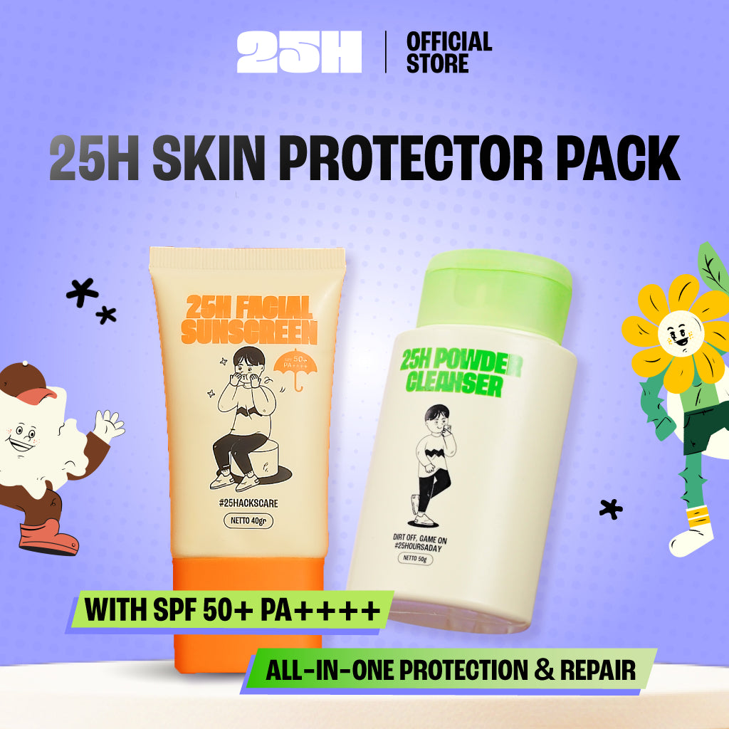 25H Skin Protector Pack (Cleanser & Sunscreen)